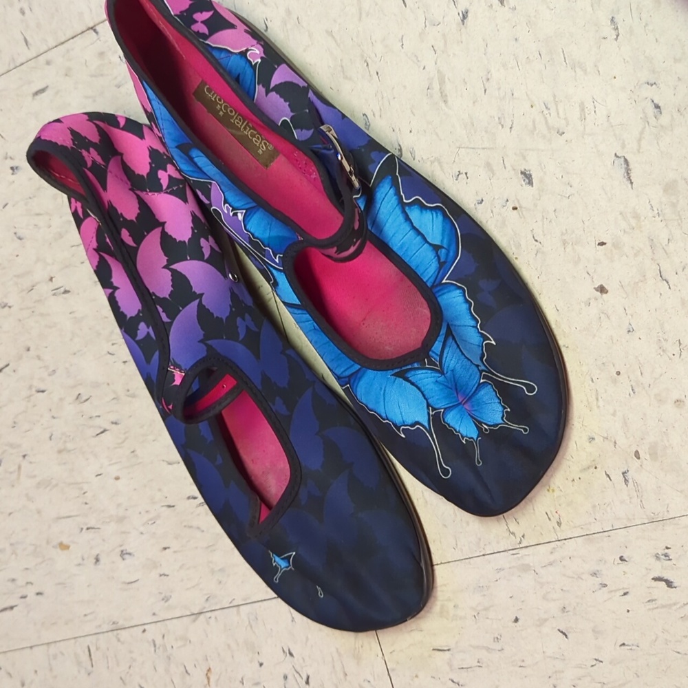 Blue shoes size 11